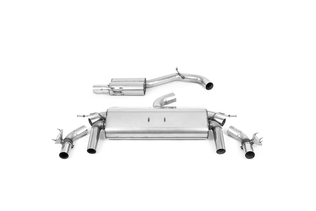 VW T-Roc R 2.0TSI - GPF/OPF Back Exhaust System with Carbon Fibre Jet-100 Tips