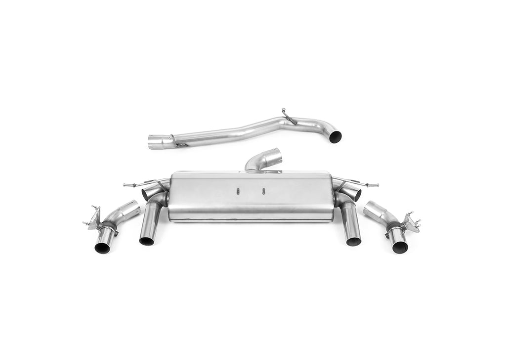 VW T-Roc R 2.0TSI - Non-Resonated (Louder) GPF/OPF Back Exhaust System with Titanium GT-100 Tips
