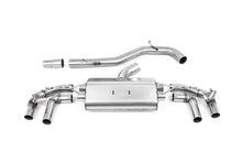 Load image into Gallery viewer, VW Golf R MK8/MK8.5 - 80MM Non-Resonated (Louder) OPF Back Exhaust System with Burnt Titanium GT-115 Trims