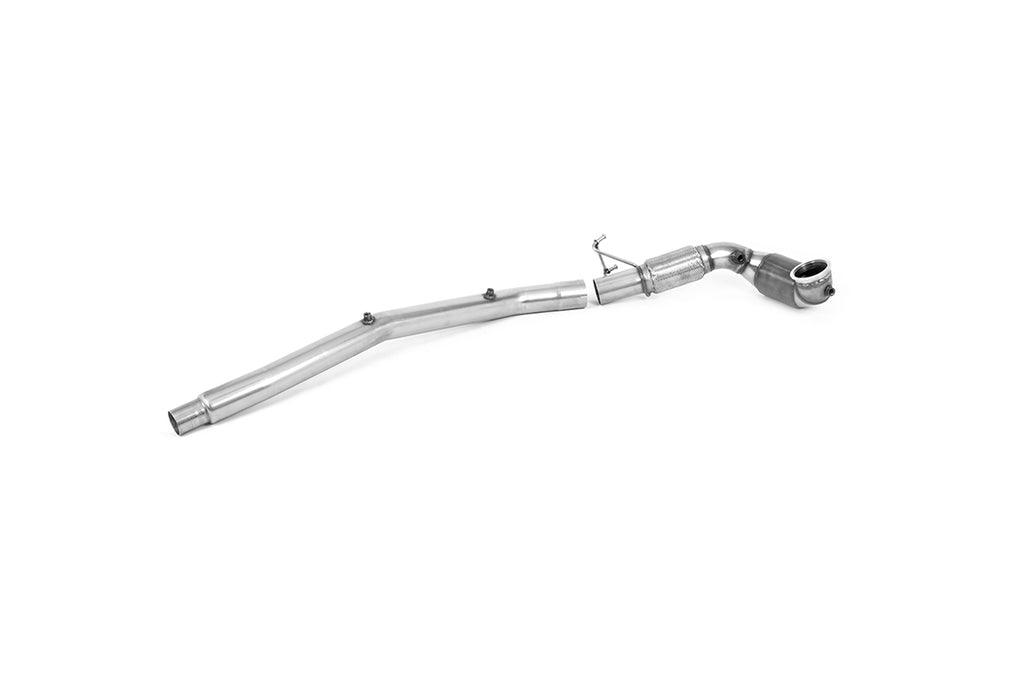 Large Bore Downpipe &amp; Hi Flow Race Cat - For OE Cat Back (Audi/VW/Seat)