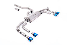 Load image into Gallery viewer, VW Tiguan R EA888.4 MQB EVO (GPF Models) - Non-Resonated (Louder) GPF/OPF Back Exhaust System with GT-100 Burnt Titanium Trims - Re-uses Factory Valve Motors