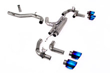 Load image into Gallery viewer, VW Golf R MK8/MK8.5 - 80mm System with Burnt Titanium Trims (Race System - Loudest)