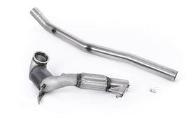 Large Bore Downpipe and Hi-Flow Race Cat - Fits with Milltek Cat Back (Golf Mk8 R/Audi S3 8Y)