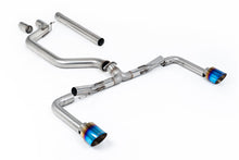 Load image into Gallery viewer, VW Golf GTI Mk8 - 80mm OPF/GPF Back System with Burnt Titanium Trims (Race System - Loudest)