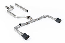 Load image into Gallery viewer, VW Golf GTI Mk8 - 80mm OPF/GPF Back System with Carbon Fibre Trims (Race System - Loudest)