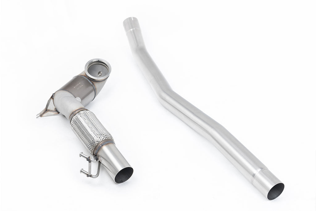 VW Arteon 2.0 TSI (USA Non Valved/Downturn Tips) - Large Bore Downpipe and Hi-Flow Sports Cat (For Milltek Cat-Back)