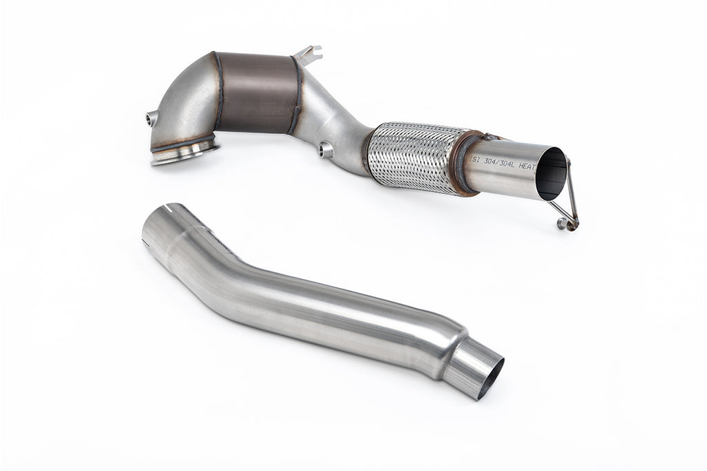 VW Golf GTI Mk8 - Large-bore Downpipe and Hi-Flow Sports Cat (For OE Cat-Back)