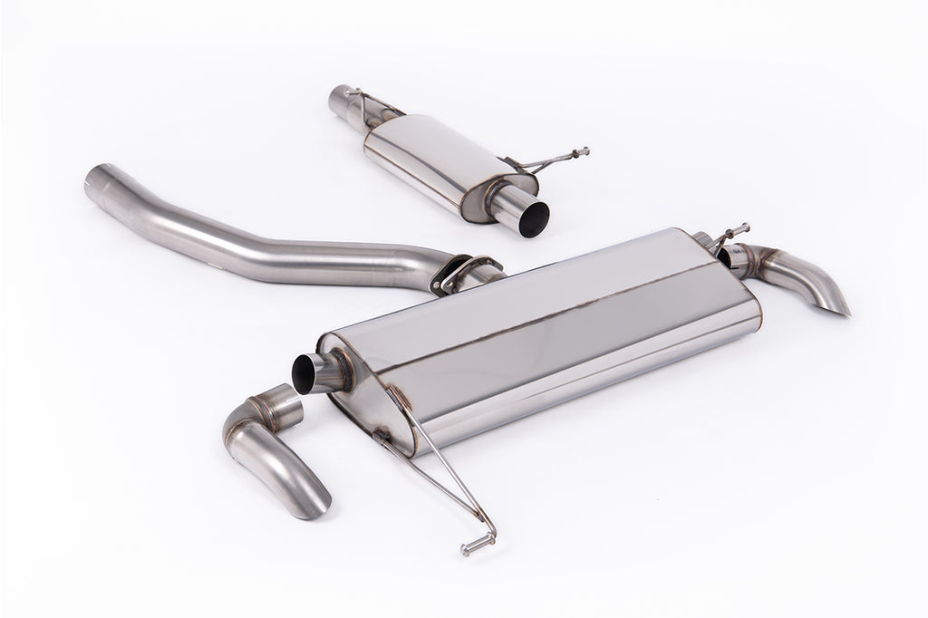 VW Atlas SUV 3.6 VR6 - Resonated (Quieter) Cat-Back System with Downturn Tips