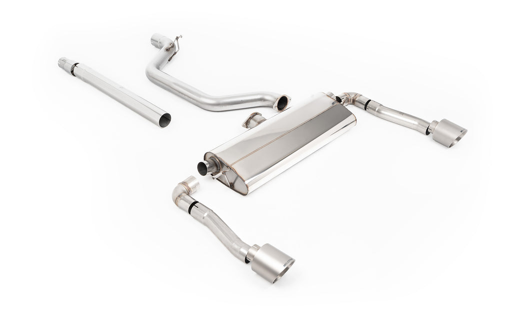 Seat Cupra Formentor 2.0TSI 245ps (GPF Models) - 80MM OPF/GPF Back System with Brushed Titanium GT-115 Trims - EC Approved