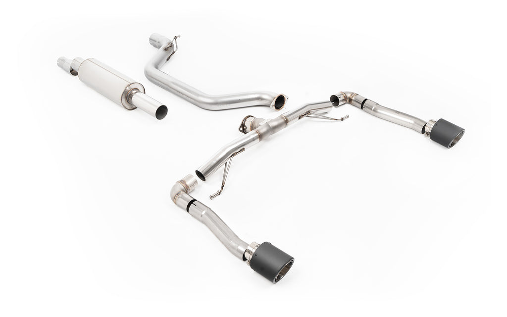 Seat Cupra Formentor 2.0TSI 245ps (GPF Models) - Race System (Loudest) 80MM OPF/GPF Back System with Carbon JET-115 Trims