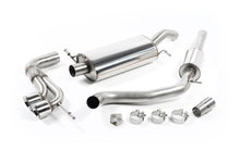 Load image into Gallery viewer, Seat Ibiza Cupra/Bocanegra 1.4 TSI - Resonated (Quieter) Cat-Back Exhaust System with Twin Polished Tips