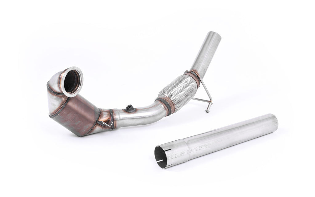 Seat Ibiza Cupra 1.8 TFSI &amp; VW Polo GTI 1.8 TSI - Large Bore Downpipe with Hi-Flow Sports Catalyst (For Milltek Cat-Back)