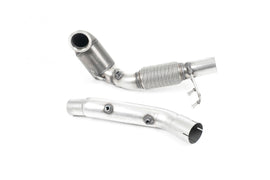 Seat Leon Cupra/Skoda Octavia vRS/VW MK7.5 GTI - Cast Downpipe with 200 Cell Race Cat and GPF/OPF Delete (For OE Catback Only)
