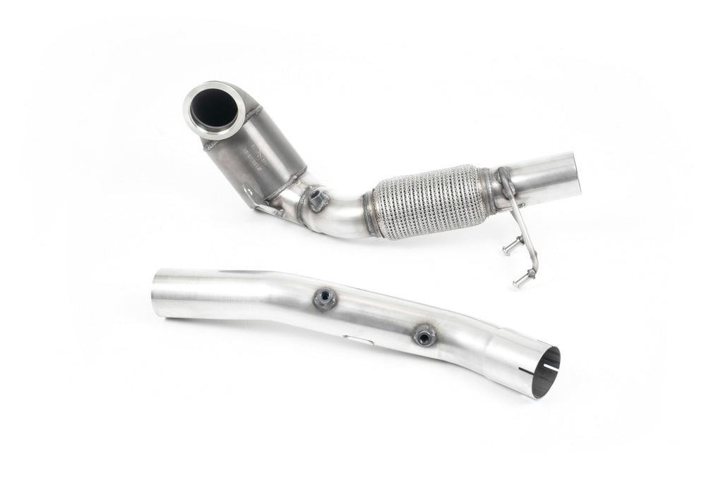 Seat Leon Cupra/Skoda Octavia vRS/VW MK7.5 GTI - Cast Downpipe with 200 Cell Race Cat and GPF/OPF Delete (For Milltek Catback Only)