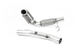 Seat Leon Cupra/Skoda Octavia vRS/VW MK7.5 GTI - Cast Downpipe with 200 Cell Race Cat and GPF/OPF Delete (For Milltek Catback Only)