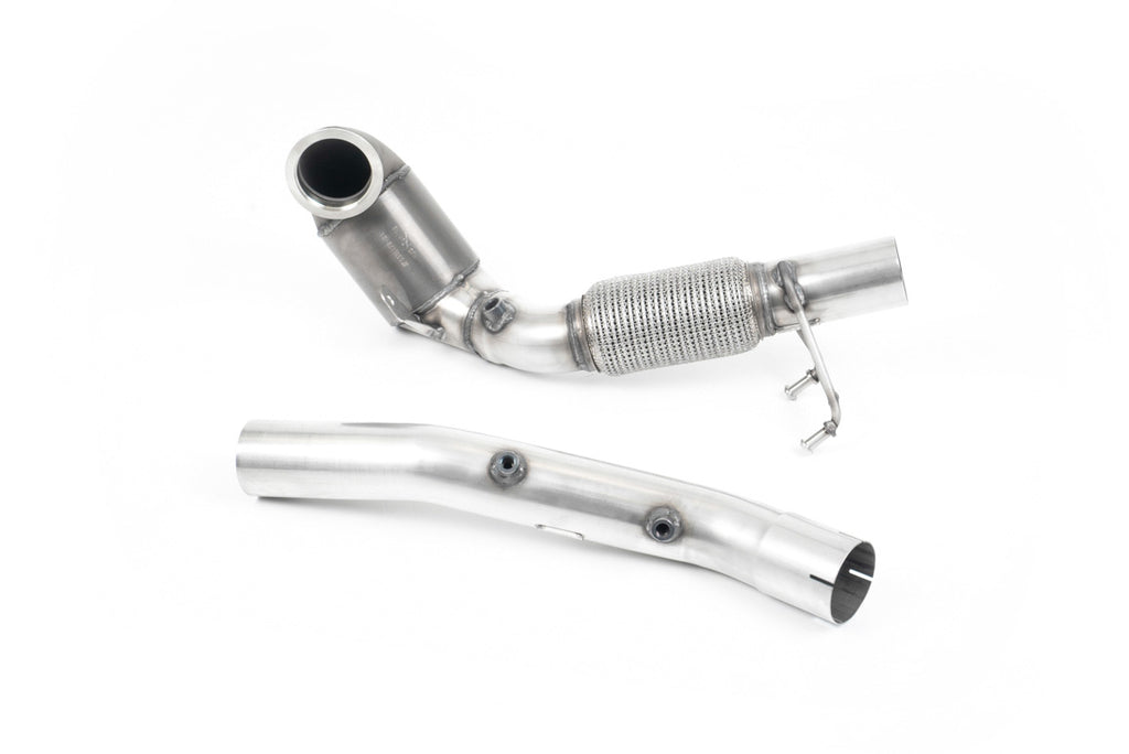 Seat Leon Cupra/Skoda Octavia vRS/VW MK7.5 GTI - Large Bore Downpipe with 200 Cell HJS Catalyst and GPF/OPF Delete (For Milltek Catback Only)