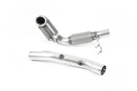 Seat Leon Cupra/Skoda Octavia vRS/VW MK7.5 GTI - Large Bore Downpipe with 200 Cell HJS Catalyst and GPF/OPF Delete (For Milltek Catback Only)
