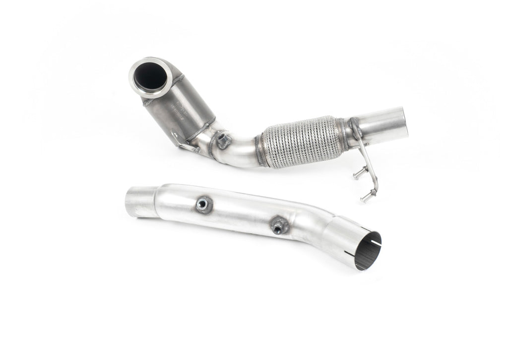 Seat Leon Cupra/Skoda Octavia vRS/VW MK7.5 GTI - Large Bore Downpipe with 200 Cell HJS Catalyst and GPF/OPF Delete (For OE Catback Only)