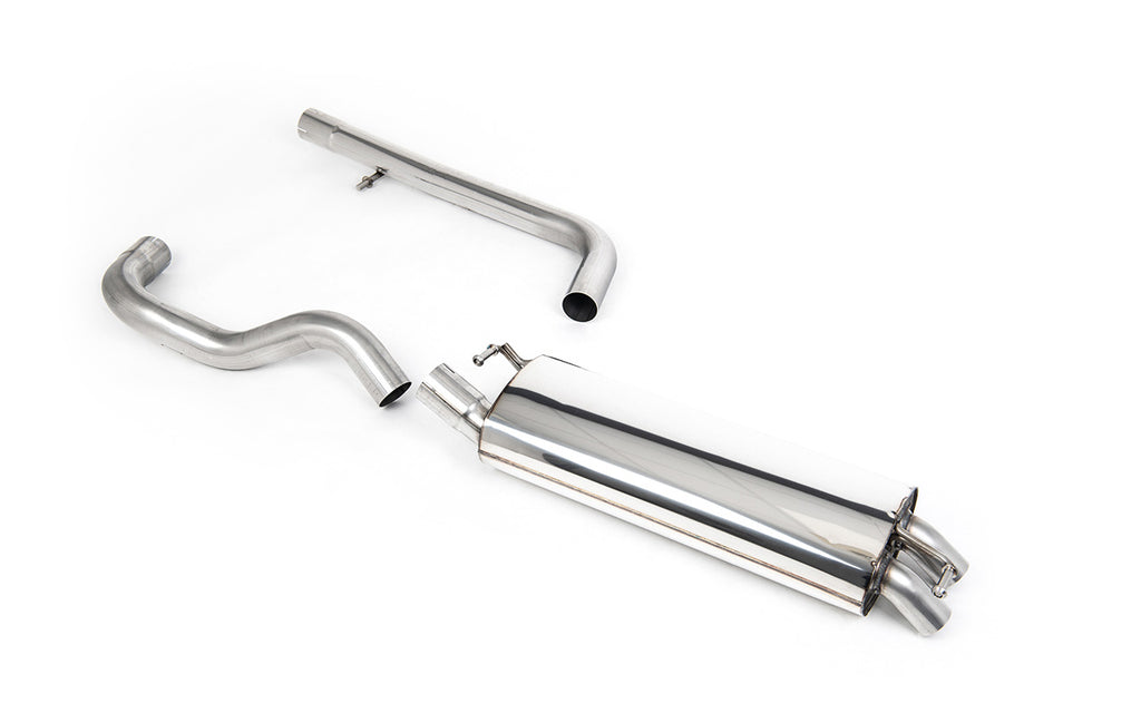 Seat Leon Cupra (1.8T/1.9 TDI) &amp; VW Golf MK4 GTI (1.8T/1.9 TDI) - Non-Resonated (Louder) Cat-Back Exhaust System with Discrete Tips