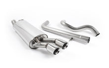 Load image into Gallery viewer, Seat Leon Cupra (1.8T/1.9 TDI) &amp; VW Golf MK4 GTI (1.8T/1.9 TDI) - Non-Resonated (Quieter) Cat-Back Exhaust System with Twin Polished Trims