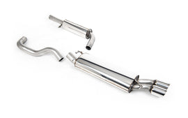 Seat Leon Cupra (1.8T/1.9 TDI) & VW Golf MK4 GTI (1.8T/1.9 TDI) - Resonated (Quieter) Cat-Back Exhaust System with Twin Polished Trims