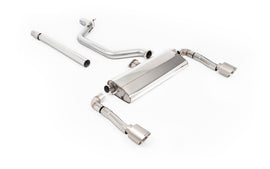 Seat Leon Cupra 2.0 TSI 245ps (GPF Models) - Particulate Filter-back System with Brushed Titanium GT-115 Trims