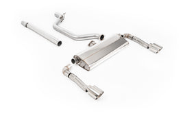 Seat Leon Cupra 2.0 TSI 245ps (GPF Models) - Particulate Filter-back System with Polished  GT-115 Trims