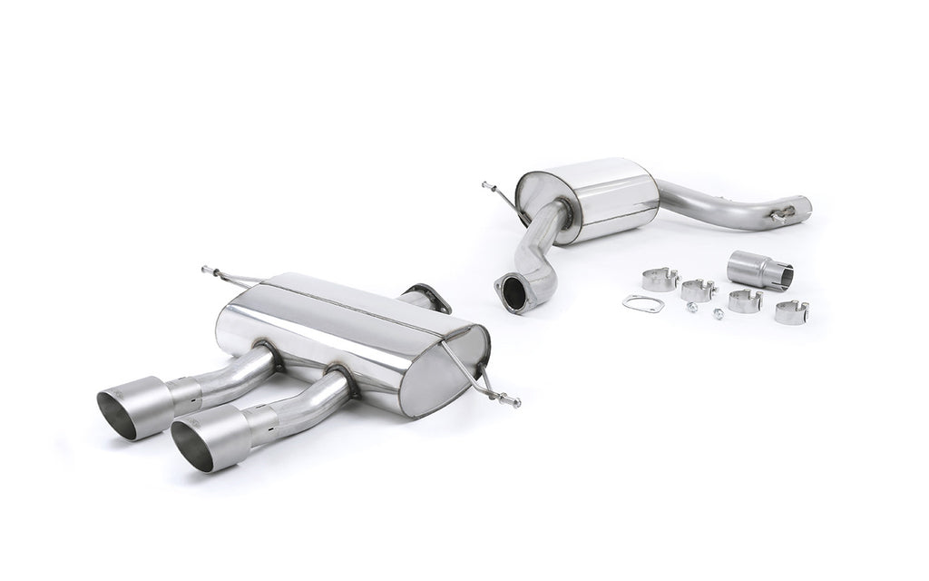 Seat Leon Cupra R 2.0 TSI 265ps - Resonated (Quieter) Cat-Back Exhaust System with Dual Titanium GT100 Tips