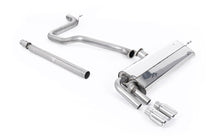 Load image into Gallery viewer, Seat Leon FR 1.4 TSI - Non-Resonated (louder) Cat-Back Exhaust System with GT-80 Polished Trims