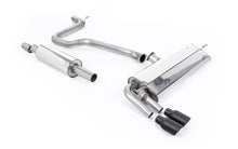 Load image into Gallery viewer, Seat Leon FR 1.4 TSI - Resonated (Quieter) Cat-Back Exhaust System with GT-80 Cerakote Black Trims