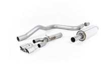 Load image into Gallery viewer, Seat Leon FR 2.0 TDI 150 - Resonated (Quieter) Cat-Back Exhaust System with Polished Tips