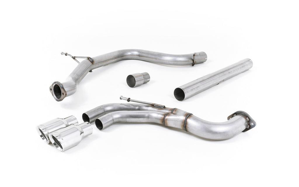 Seat Leon FR 2.0 TDI 184ps SC - Non-Resonated (Louder) Cat-Back Exhaust System with Polished Tips