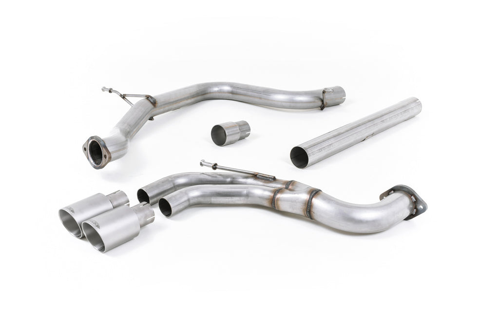 Seat Leon FR 2.0 TDI 184ps SC - Non-Resonated (Louder) Cat-Back Exhaust System with Titanium Tips
