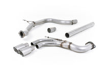 Load image into Gallery viewer, Seat Leon FR 2.0 TDI 184ps SC - Non-Resonated (Louder) Cat-Back Exhaust System with Titanium Tips