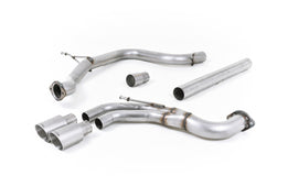 Seat Leon FR 2.0 TDI 184ps SC - Non-Resonated (Louder) Cat-Back Exhaust System with Titanium Tips
