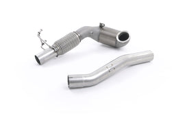 Seat Leon ST Cupra & Skoda vRS 2.0 TSI - Stainless Steel Cast Downpipe with Race Cat (For Milltek Cat-Back)