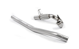 Seat Leon ST Cupra & Skoda vRS 2.0 TSI - Stainless Steel Cast Large Bore Downpipe with Catalyst Delete (For Milltek Cat-Back)