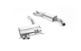 BMW 135 Coupe E82/88 - Secondary Cat-Back Exhaust System with Ceramic Black GT80 Trims