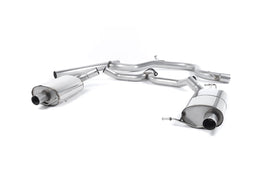 Skoda Octavia vRS 2.0 TSI 220/230/245ps - Non-Resonated (Louder) Cat-Back Exhaust System - Uses OE Tips