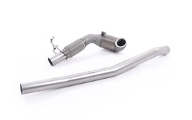 Stainless Steel Cast Downpipe with Race Cat - For Milltek Cat-Back (Audi/Seat/VW)
