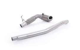 Stainless Steel Cast Downpipe with Race Cat - For OE Cat-Back (Audi/Seat/VW)