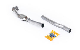 Stainless Steel Cast Large Bore Downpipe with Catalyst Delete (For Milltek Cat-Back) (VW Golf)
