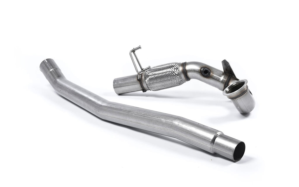 Stainless Steel Cast Large Bore Downpipe with Catalyst Delete (For OE Cat-Back) (Seat/VW)