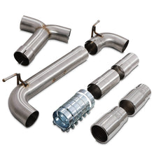 Load image into Gallery viewer, Direnza BMW 2 Series F22 F23 M235i 3.0 N55 14-16 - 3" Brushed Exhaust Backbox Delete