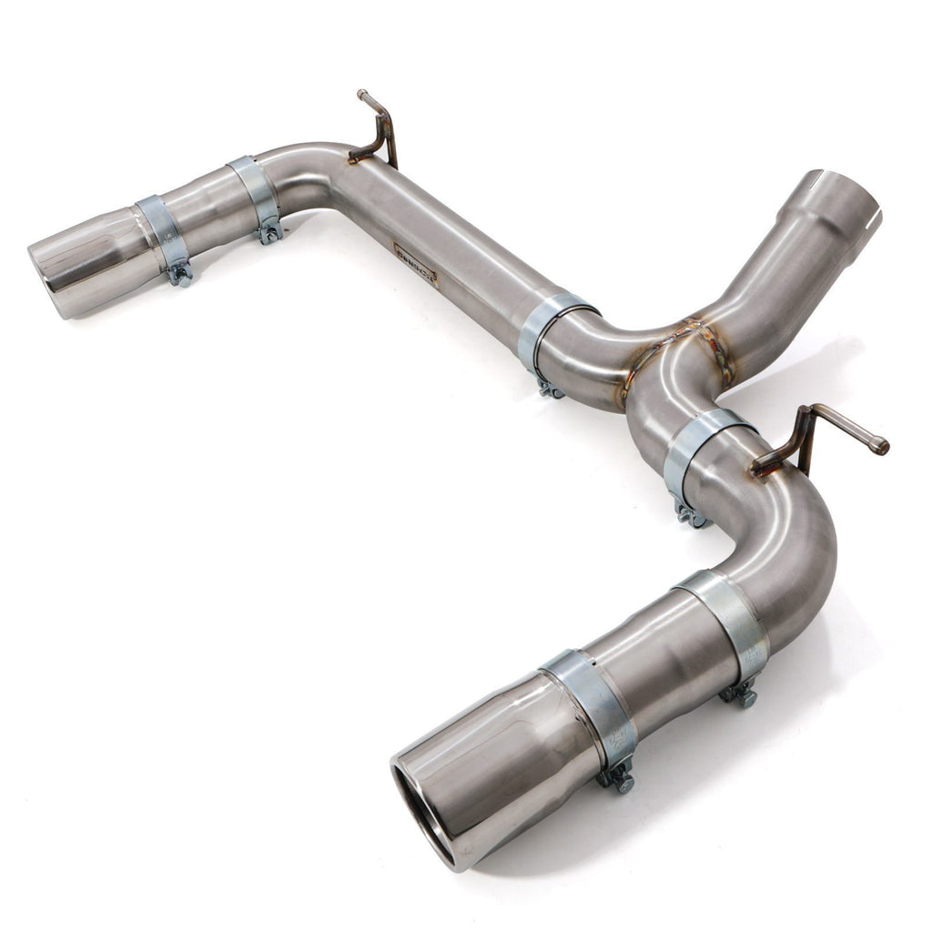 Direnza BMW 2 Series F22 F23 M235i 3.0 N55 14-16 - 3" Brushed Exhaust Backbox Delete