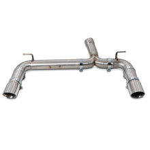 Load image into Gallery viewer, Direnza BMW 2 Series F22 F23 M235i 3.0 N55 14-16 - 3" Brushed Exhaust Backbox Delete - Slash Cut Tips