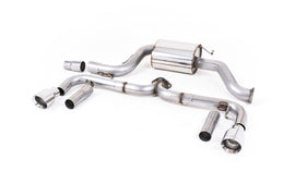 VW Beetle 2.0 TSI (A5 Chassis) - Non-Resonated (Louder) Cat-Back Exhaust System with Polished Tips