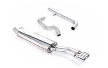 Load image into Gallery viewer, VW Bora/Jetta 1.8T/1.9TDI - Non-Resonated (Louder) Cat-Back Exhaust System with Polished Twin Tips