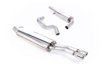 Load image into Gallery viewer, VW Bora/Jetta 1.8T/1.9TDI - Resonated (Quieter) Cat-Back Exhaust System with Twin Polished Tips