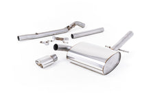 Load image into Gallery viewer, VW Corrado G60 1.8 - Non-Resonated (Louder) Cat-Back Exhaust System with Polished Oval Tip